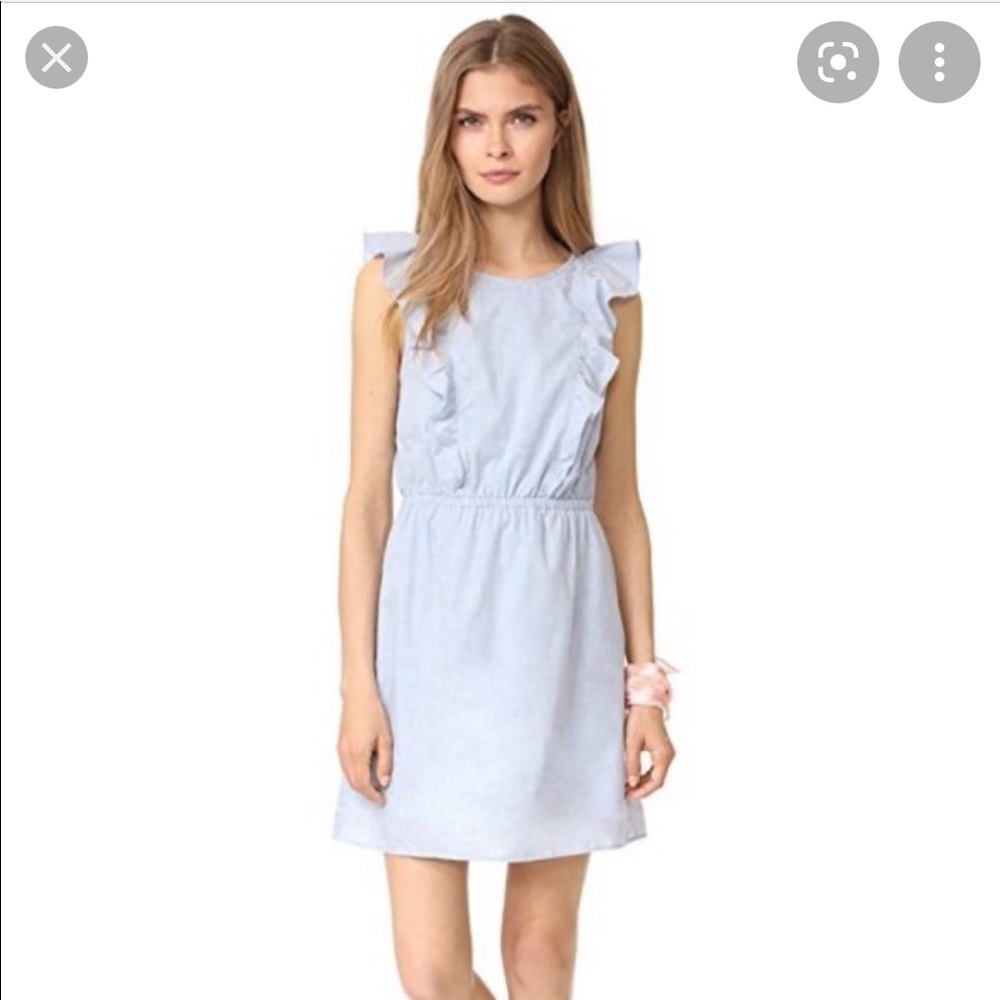 Madewell Bellflower Ruffle Dress